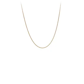 14K Gold Fine Cable Chain