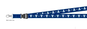 3/4" Valor Lanyard with Buckle - Athletic V