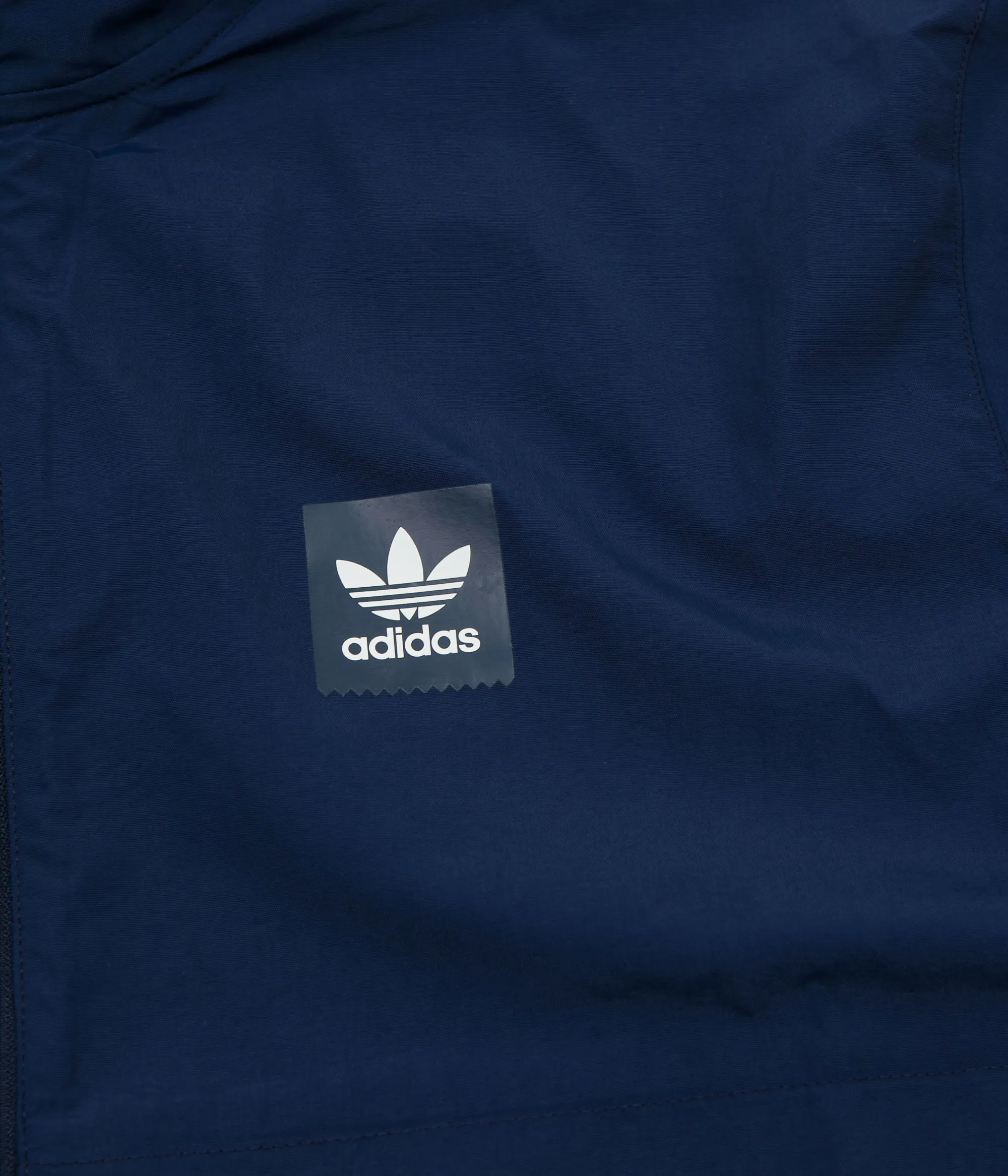 Adidas Class Action Jacket - Collegiate Navy / Raw Desert / White