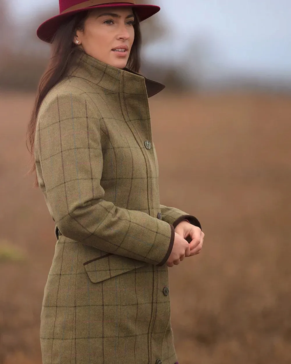 Alan Paine Combrook Ladies Tweed Field Jacket