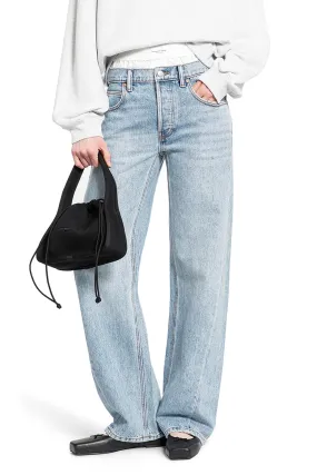 ALEXANDER WANG WOMAN BLUE JEANS