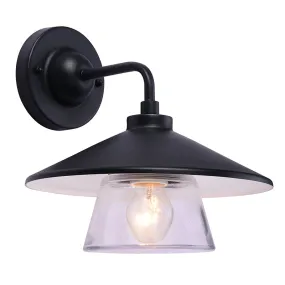 Andy Outdoor Wall Light - Black Finish