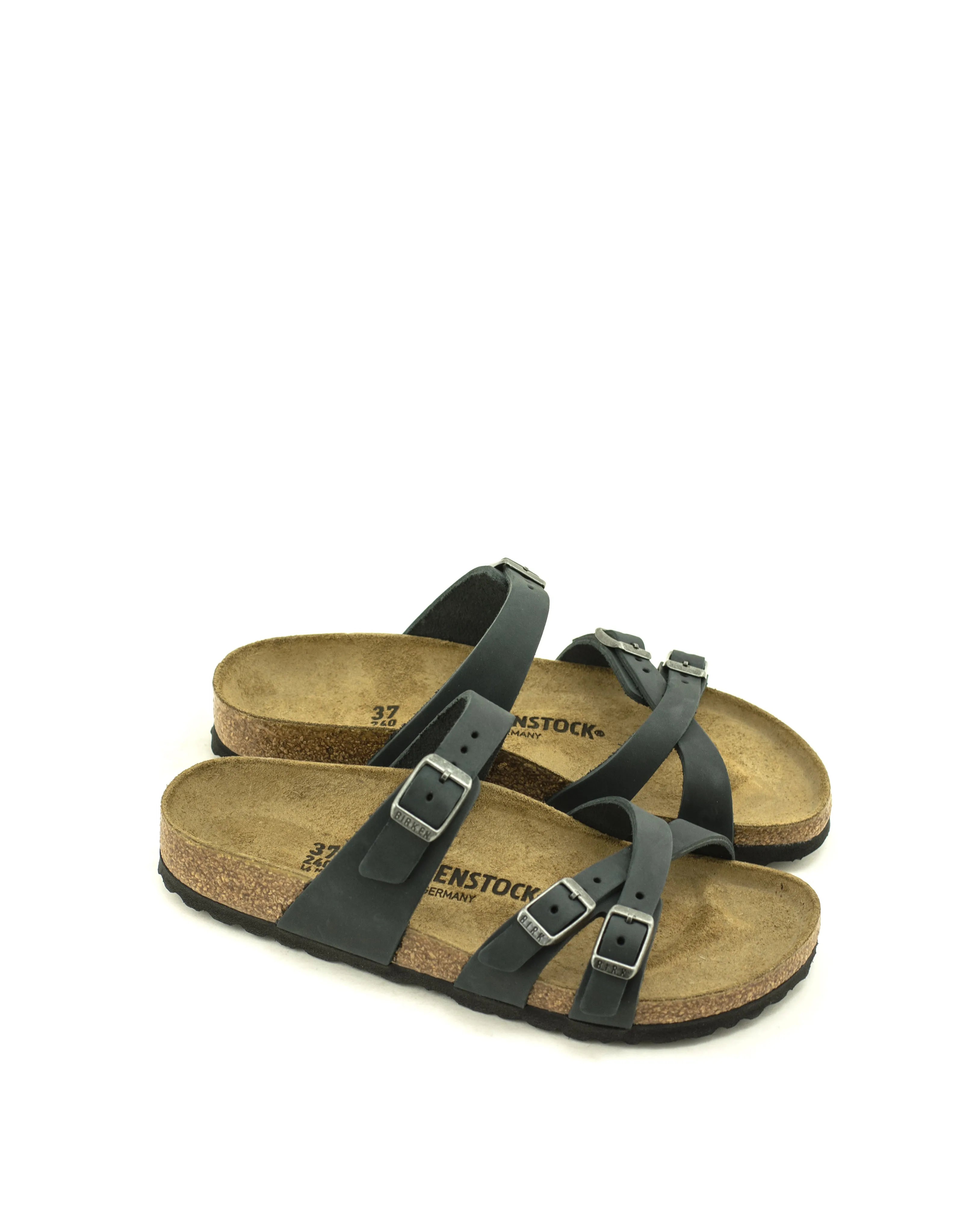 Birkenstock — Franca FL - Black Narrow Width