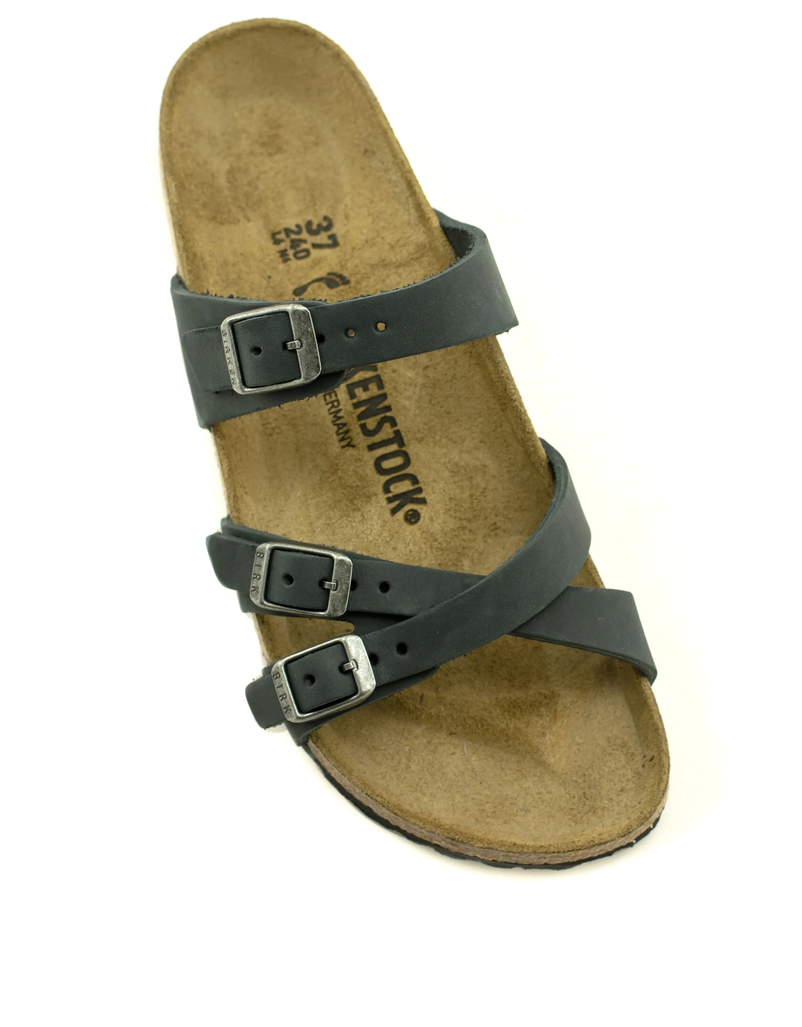 Birkenstock — Franca FL - Black Narrow Width