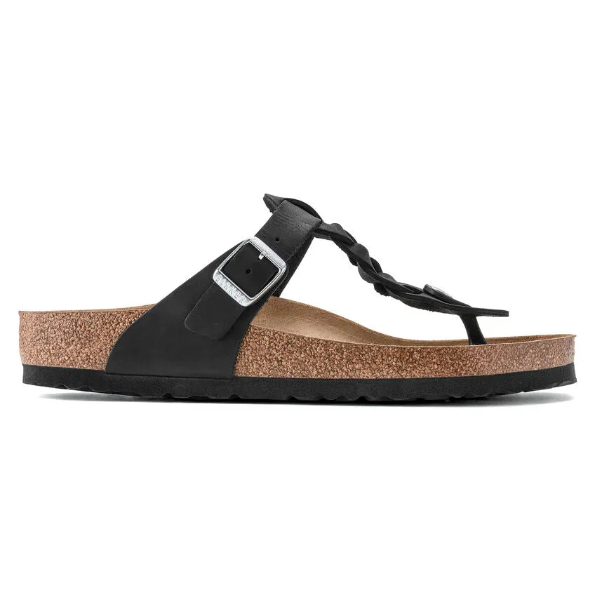 BIRKENSTOCK GIZEH BRAID BLACK