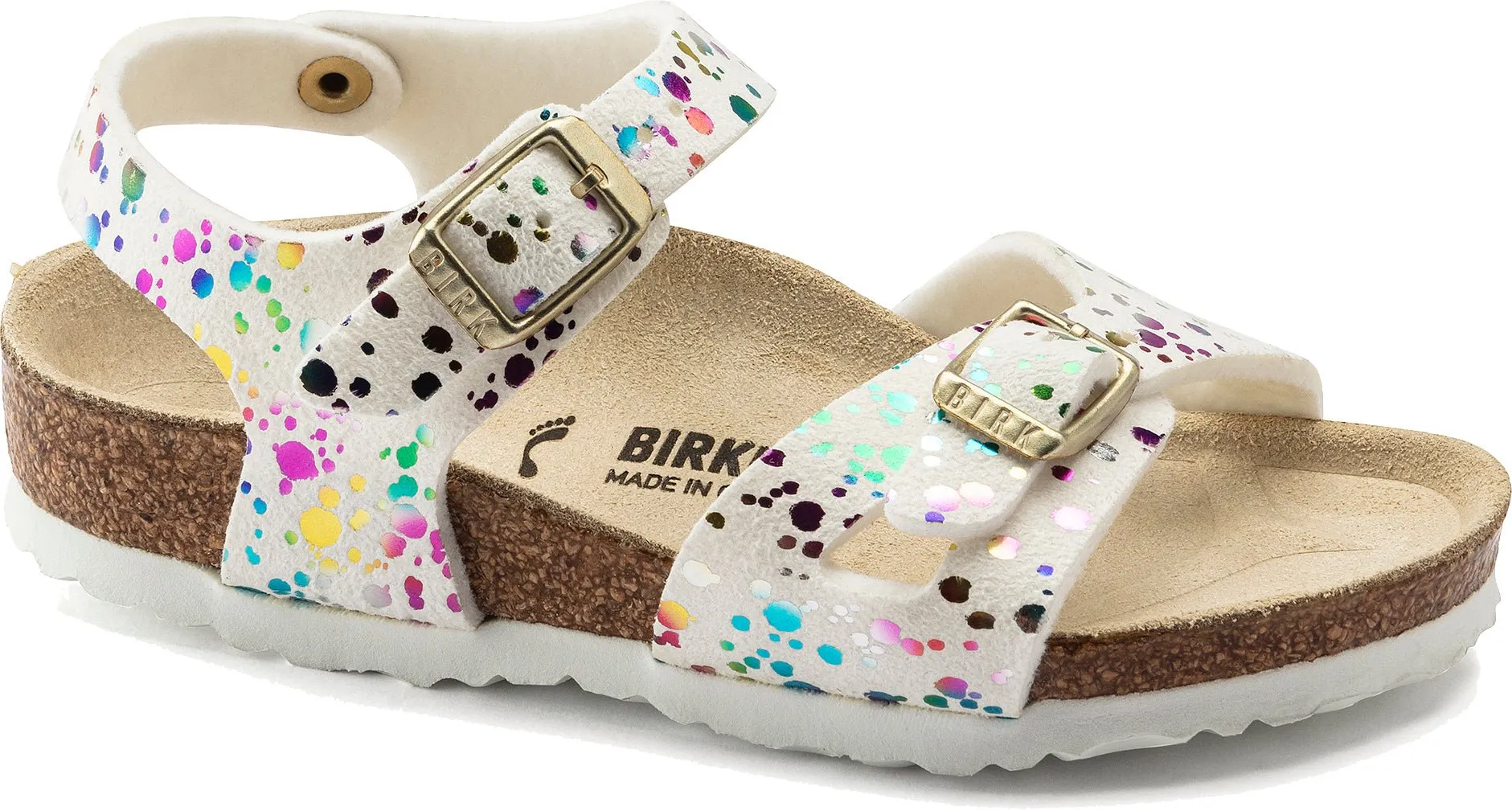 Birkenstock Rio Kids Confetti Microfiber