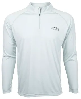 Bluefin USA Rasguard Bimini White Long Sleeve Sun Shirt