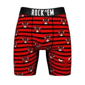 Boxer Briefs - Chicago Bulls - Peek-A-Boo Stripes