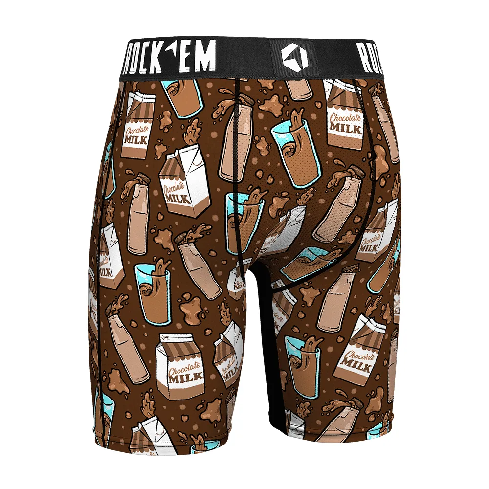 Boxer Briefs - Chocolate Milk All-Over