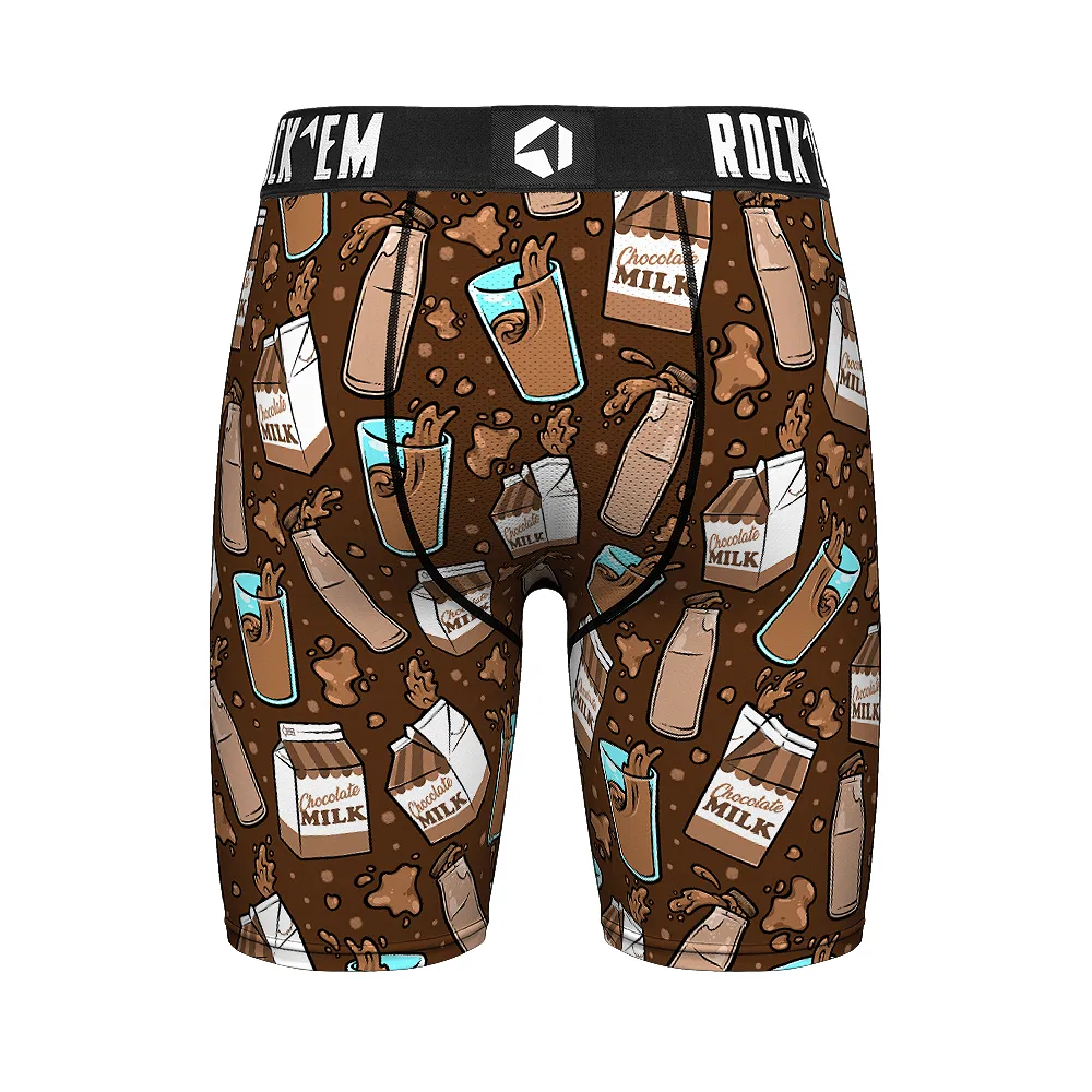 Boxer Briefs - Chocolate Milk All-Over