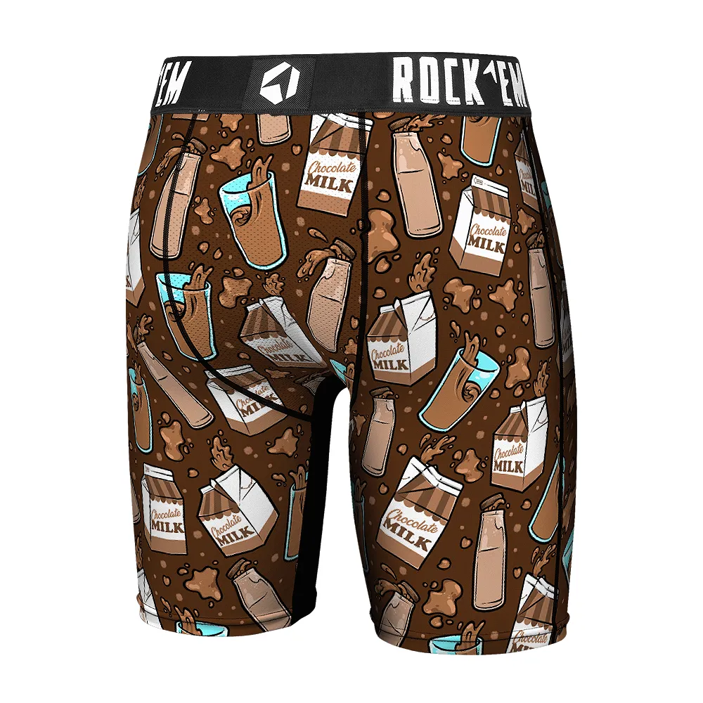 Boxer Briefs - Chocolate Milk All-Over