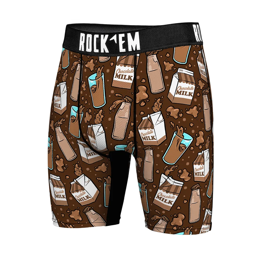 Boxer Briefs - Chocolate Milk All-Over