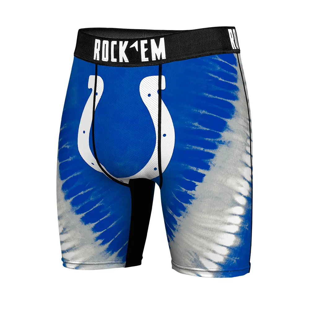 Boxer Briefs - Indianapolis Colts - V Shape Tie Dye