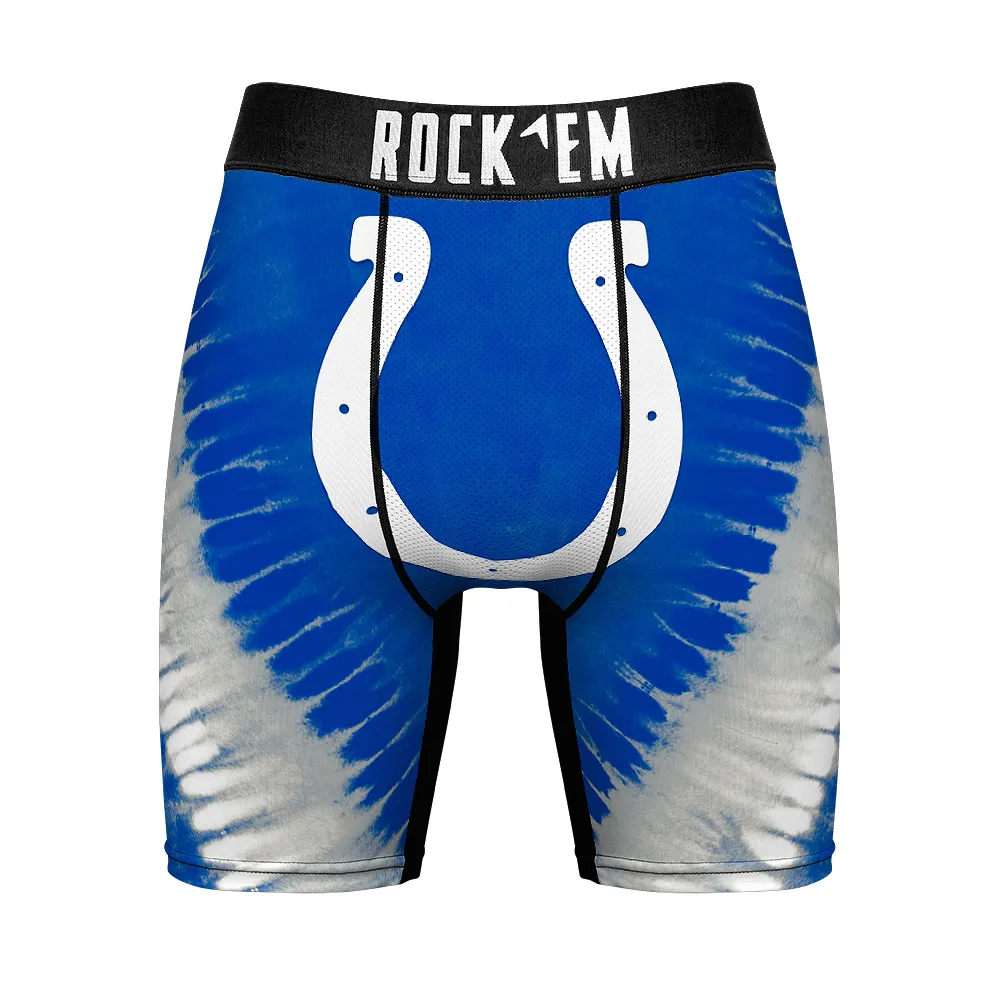 Boxer Briefs - Indianapolis Colts - V Shape Tie Dye