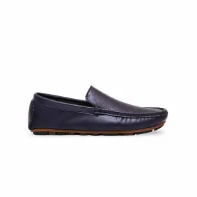 Boys Navy Formal Moccasin KD0842