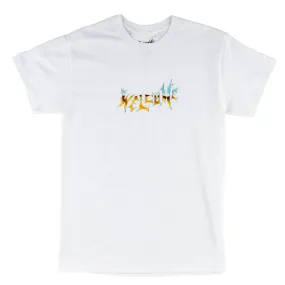 Chrome Vamp Printed Tee - White/Desert