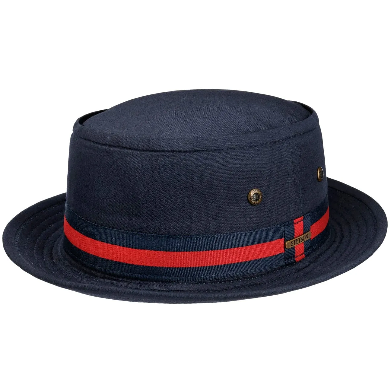 Classic Band Pork Pie Cloth Hat by Stetson