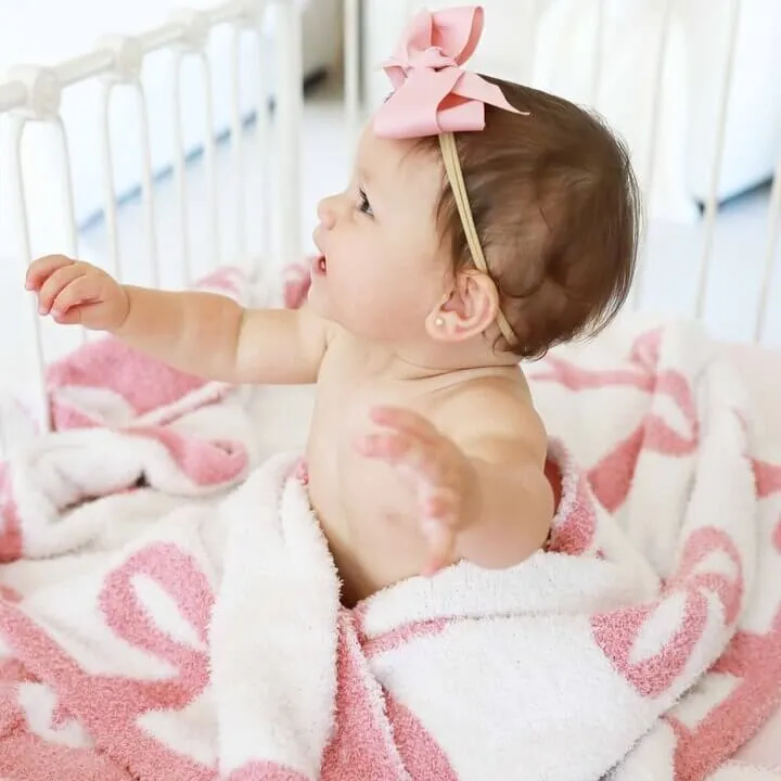 CuddleLane™ Luxe Blankets | Bows*