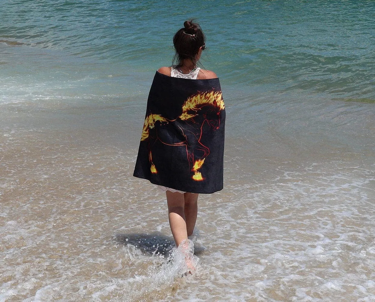 Fireheart Beach & Bath Towel | 30" x 60"