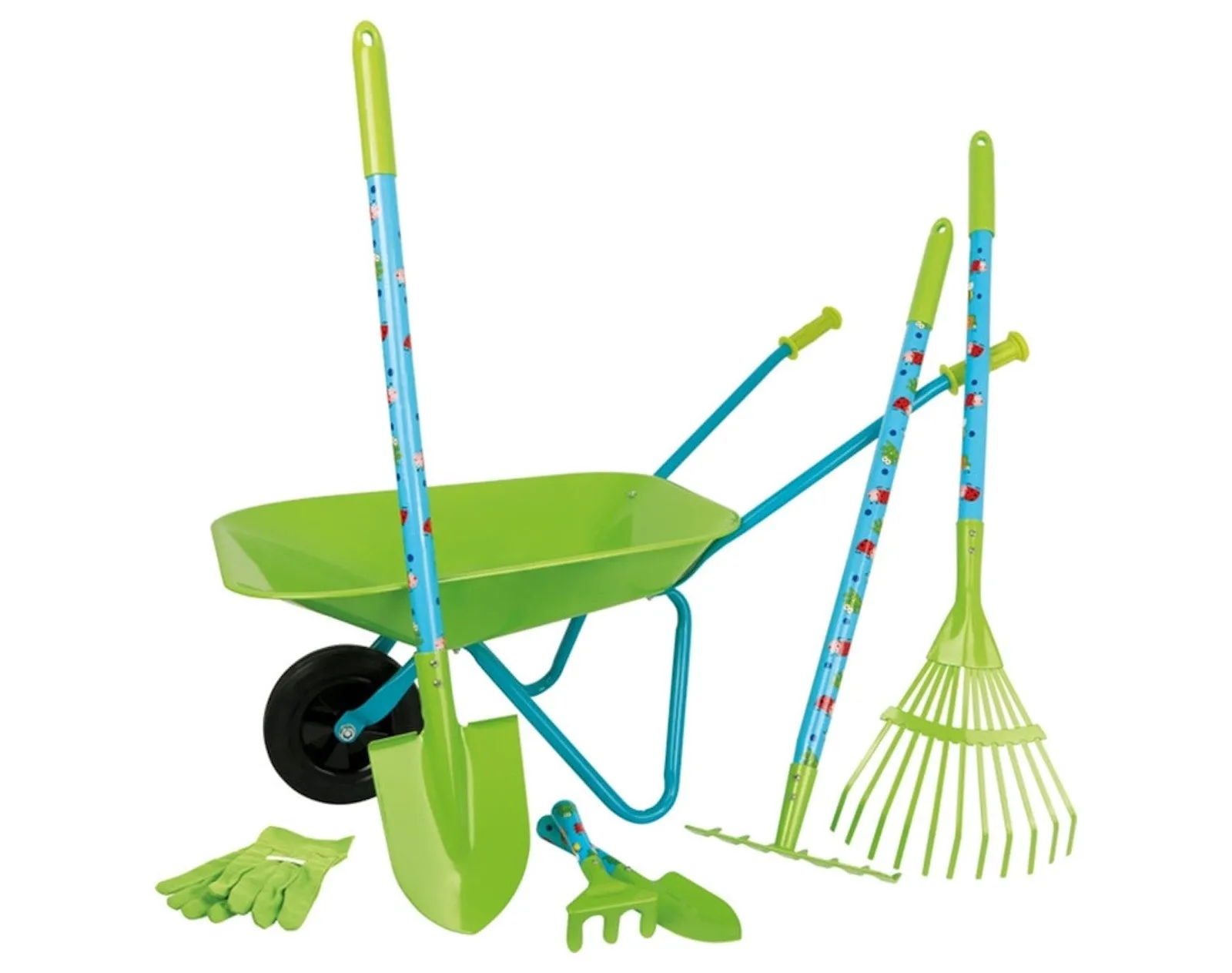 Gardening Wheelbarrow and Toolset