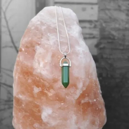 Green Aventurine Pendant Necklace