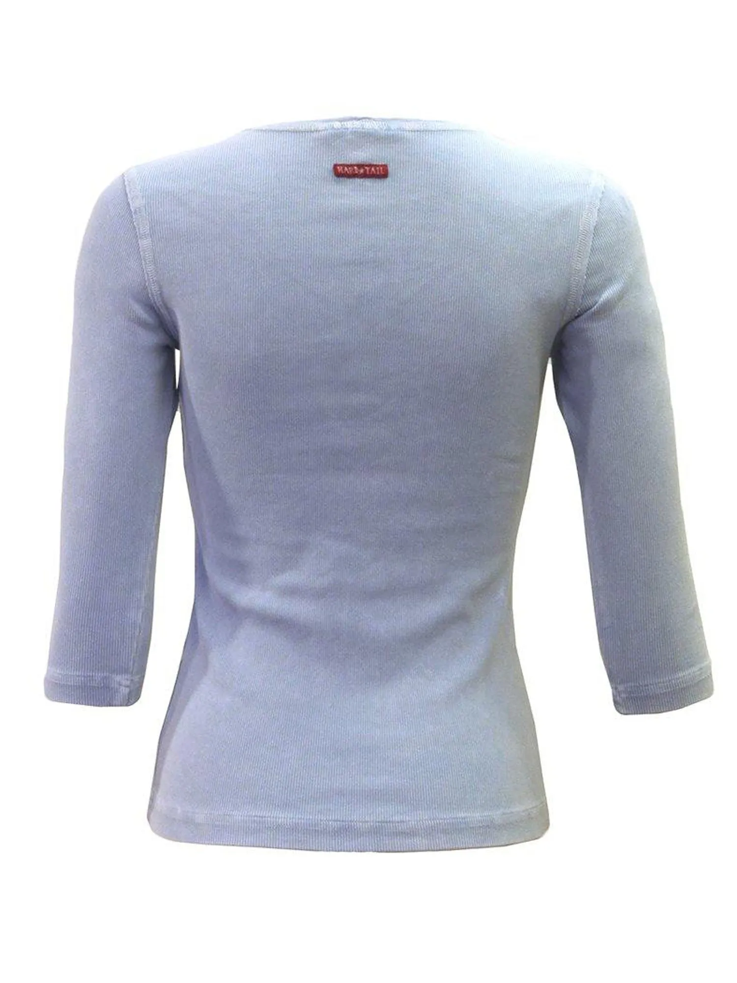 Hard Tail Ribbed 3/4 Sleeve Crewneck Shirt CS-117