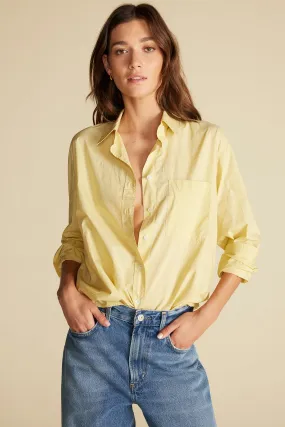 Henri Button Down Shirt - Anise Yellow