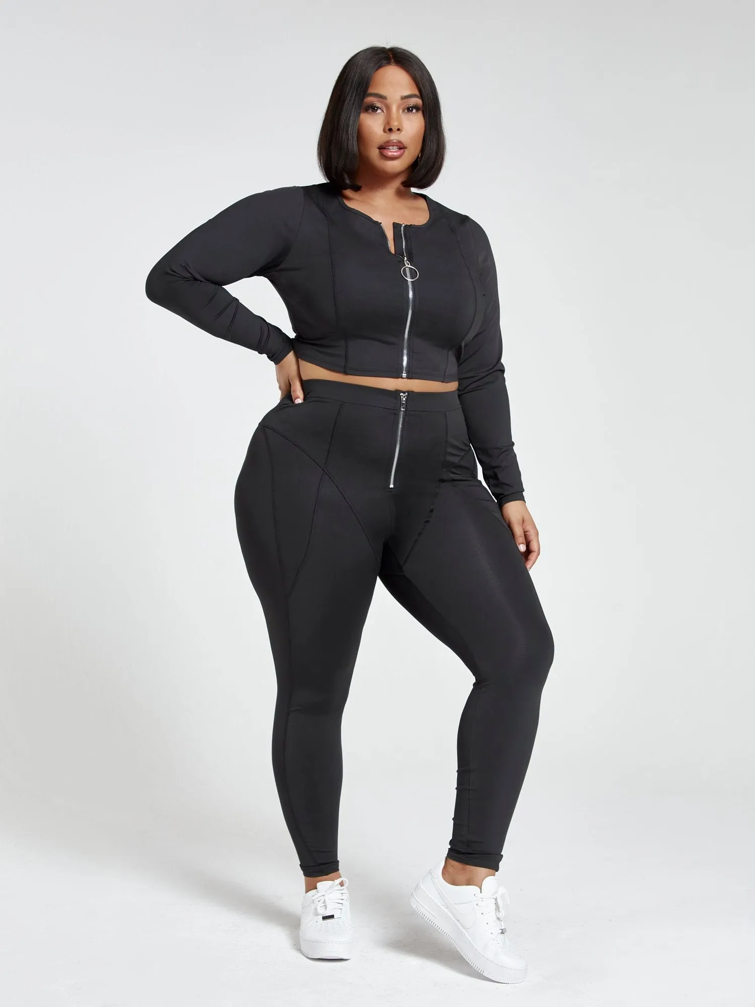 Janelle Active Zip Leggings