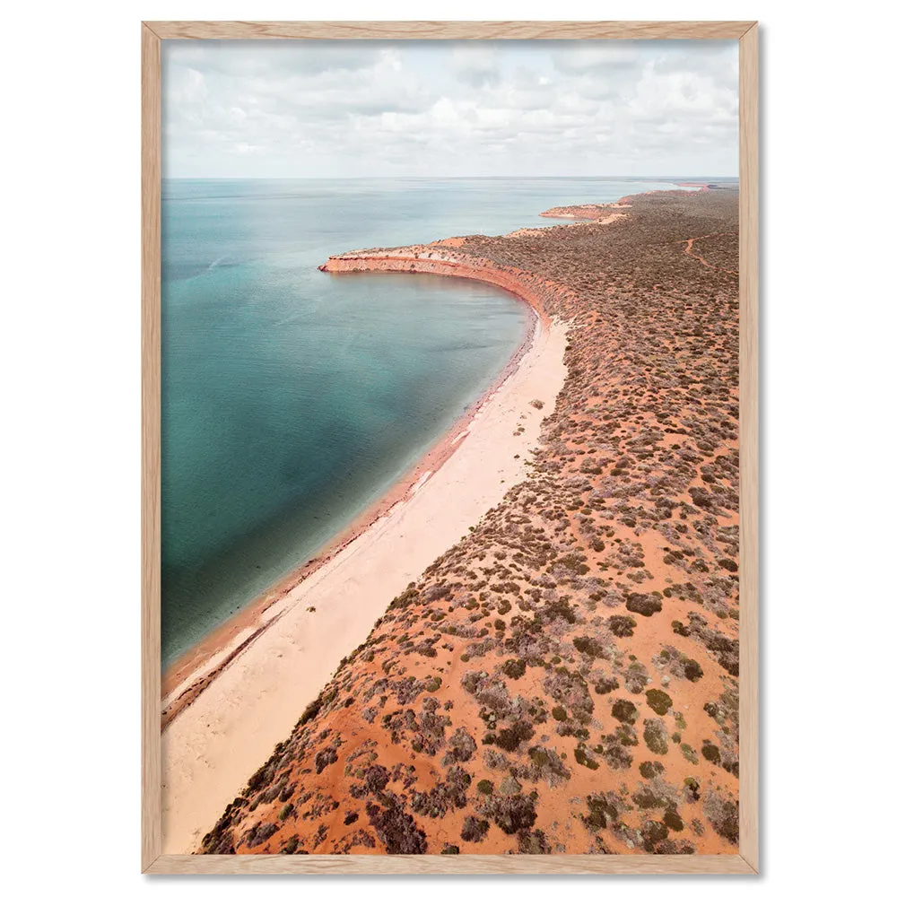 Kalbarri Beach Western Australia - Art Print by Beau Micheli