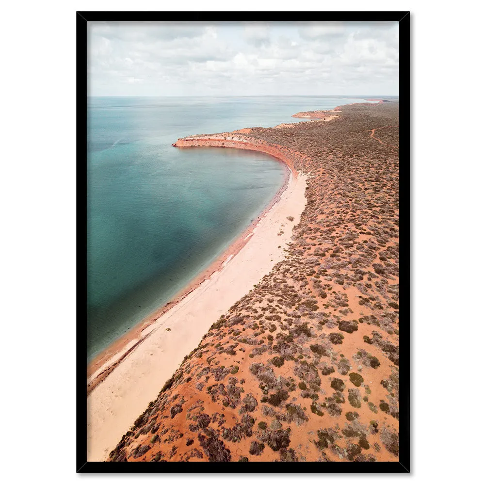 Kalbarri Beach Western Australia - Art Print by Beau Micheli