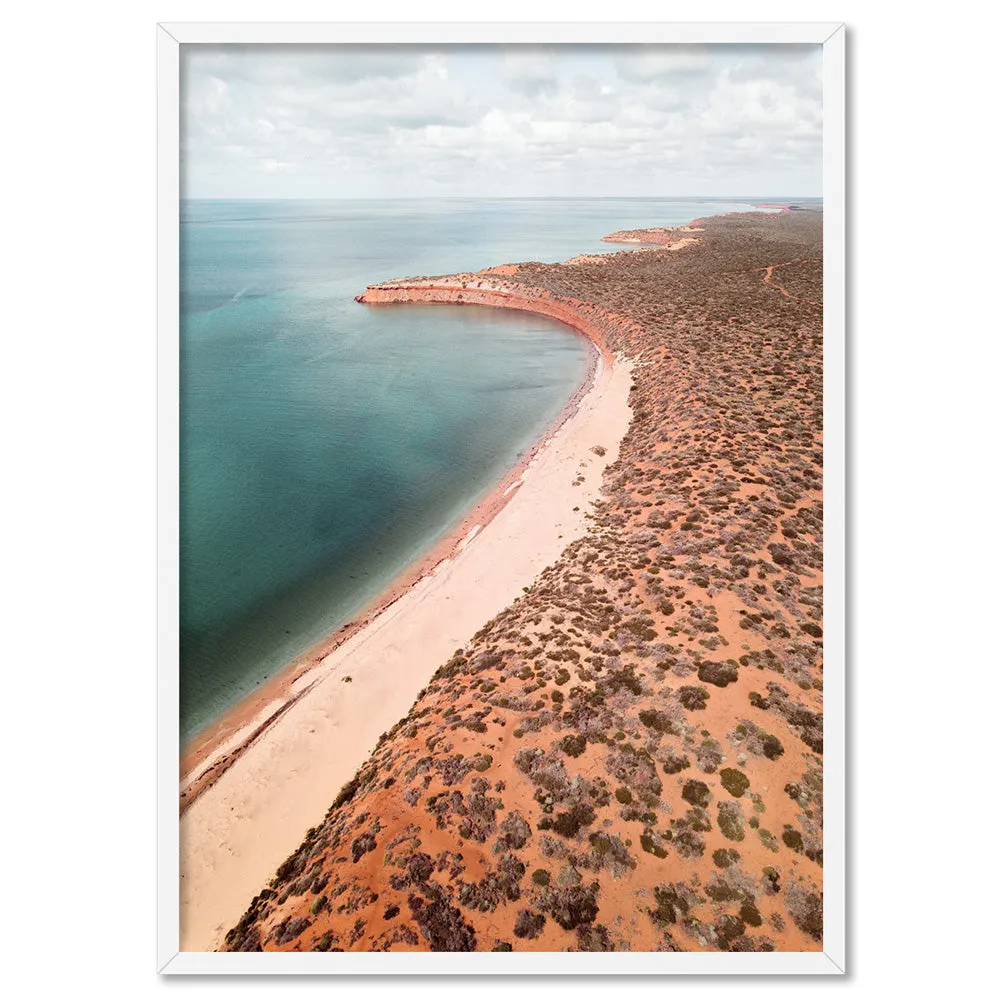 Kalbarri Beach Western Australia - Art Print by Beau Micheli