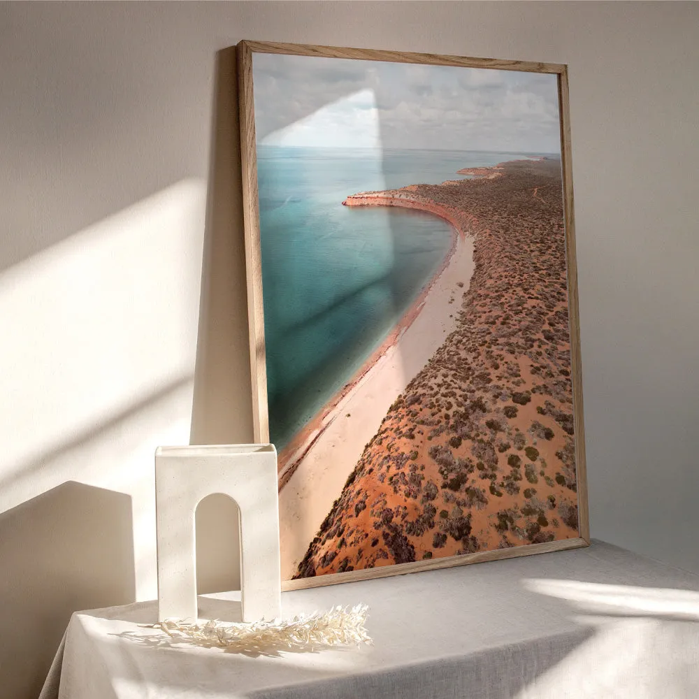 Kalbarri Beach Western Australia - Art Print by Beau Micheli