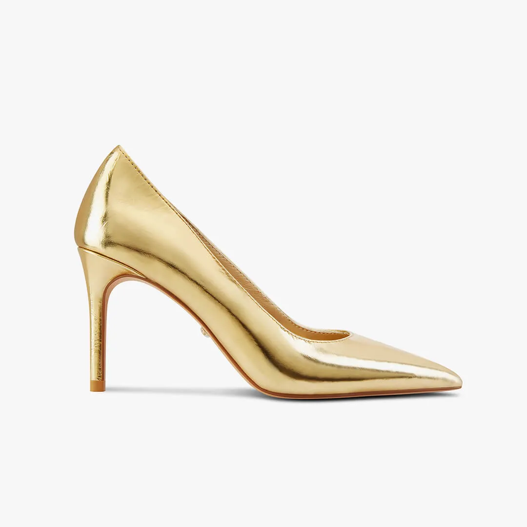 *Kayte - Vintage Gold Classic Pump