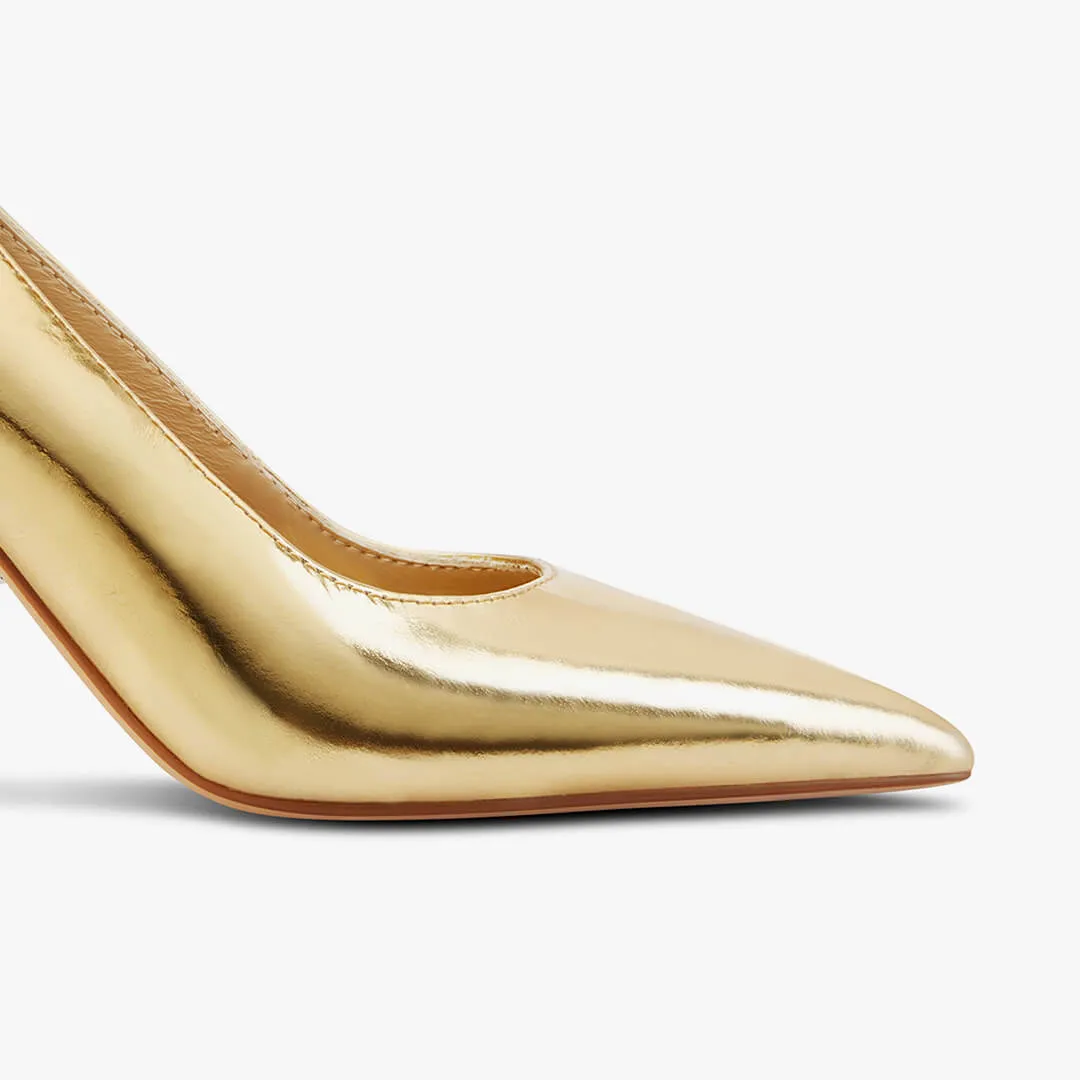 *Kayte - Vintage Gold Classic Pump