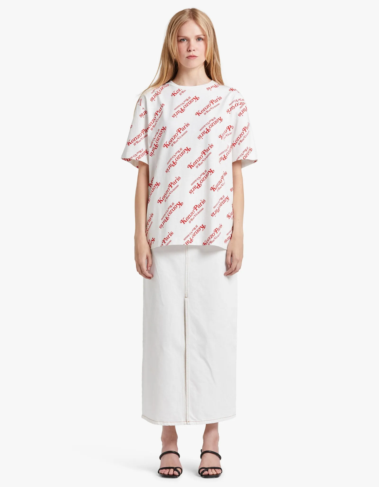 Kenzo By Verdy Oversize T Shirt - Off White