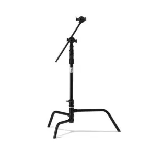 Kupo 20 Master C-Stand with Turtle Base Kit (Stand 2.5in Grip Head & 20in Grip Arm with Hex Stud) - Black