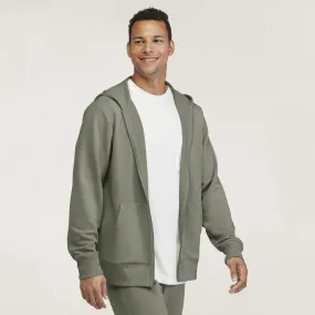 Men's Anytime Full Zip Hoodie - Rugged Green