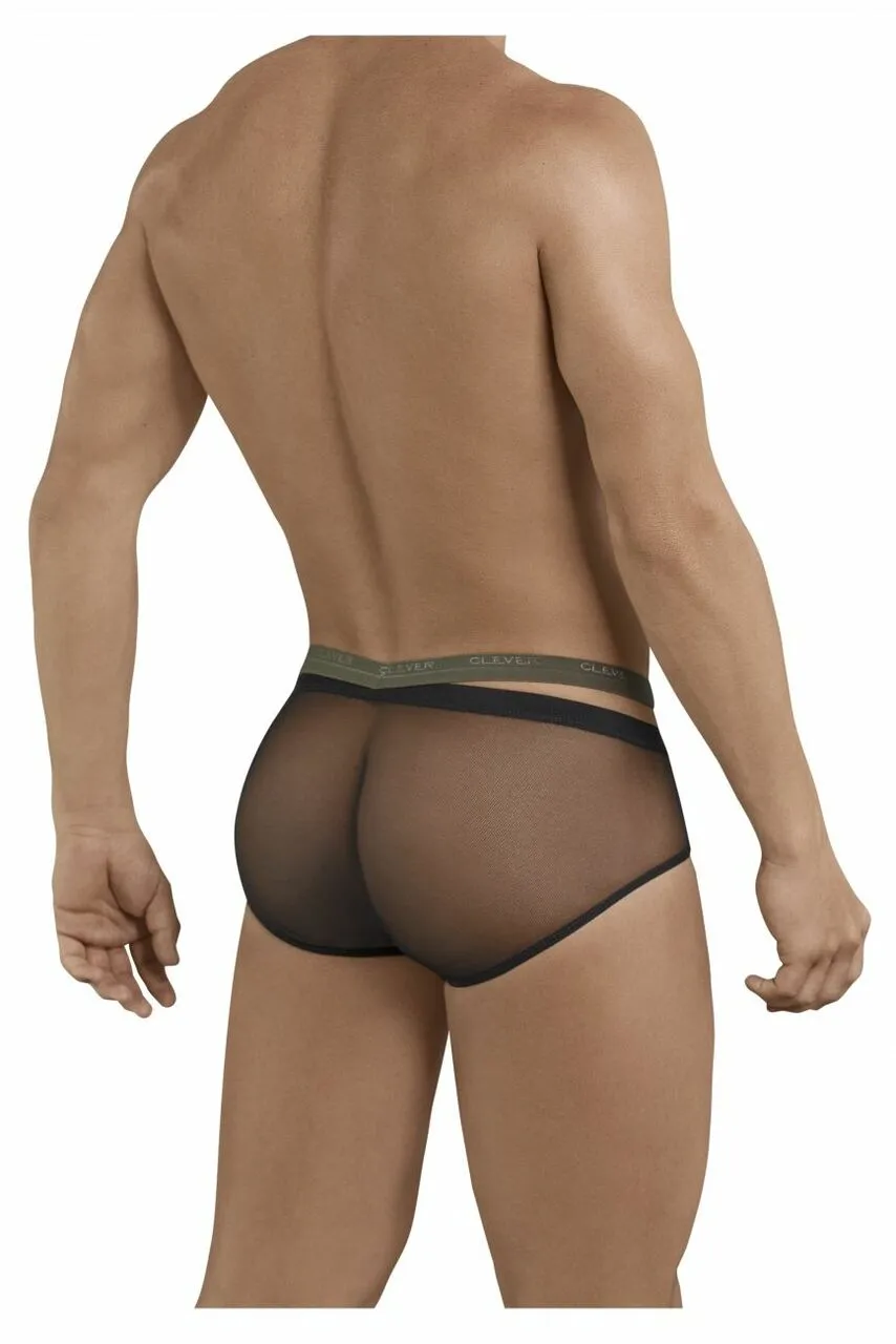 Mens Gorgeous Latin Bikini Briefs Black