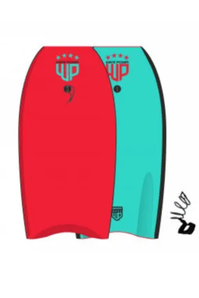 Wave Power Woop EPS Bodyboard (37in)(Red/Teal)