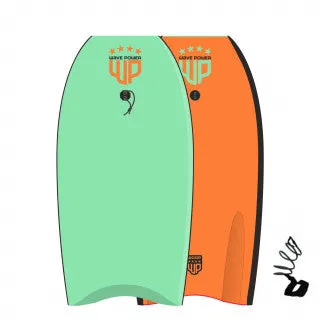 Wave Power Woop EPS Bodyboard (37in)(Seagreen/Tangerine)