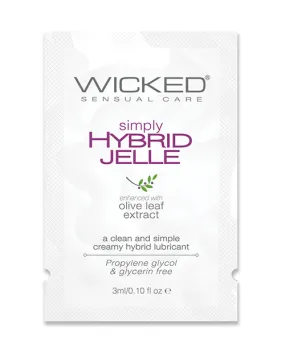 Wicked Sensual Care Simply Hybrid Jelle Lubricant