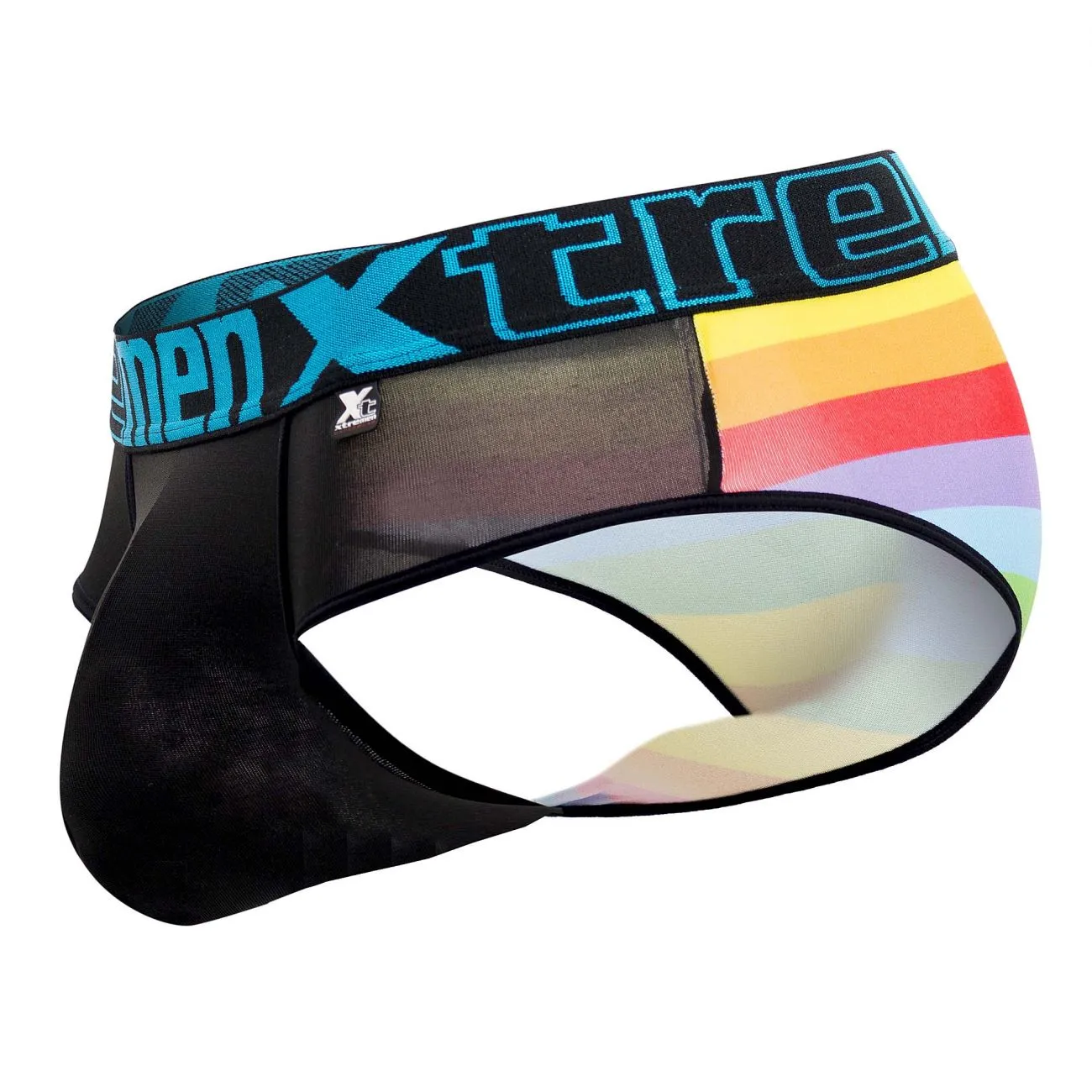 Xtremen 91088  Microfiber Pride Briefs Black